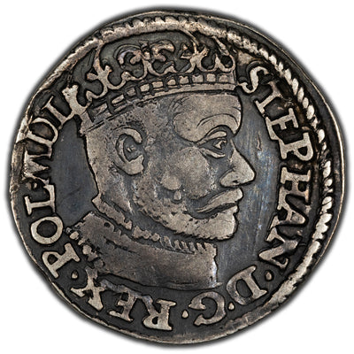 SOLD Poland 1584 Olkusz 3 Grosze Silver Coin