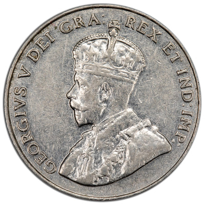 Canada 1933 5 Cents Nickel Coin - Scratches