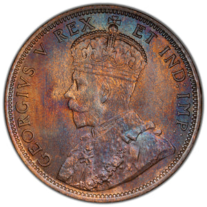 SOLD Canada 1911 One Large Cent Coin - MS-63