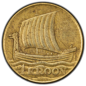 SOLD Estonia 1934 One Kroon Coin KM #16