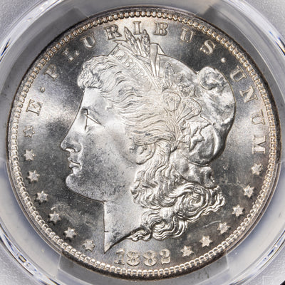 SOLD United States 1882-S $1 Morgan Silver Dollar Coin - PCGS MS-64