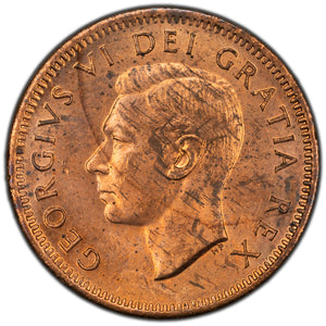 SOLD Canada 1951 1 Small Cent Coin - UNC+