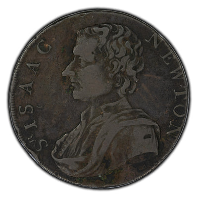 SOLD Great Britain 1793 Sir Isaac Newton Middlesex Condor Token DH #1033