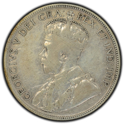 SOLD Canada 1932 50 Cents Silver Coin - Scratch