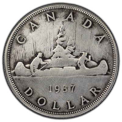 SOLD Canada 1937 $1 Dollar Silver Coin - Pocket Piece