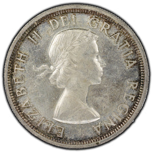 SOLD Canada 1953 SF SWL $1 Dollar Silver Coin - AU-50