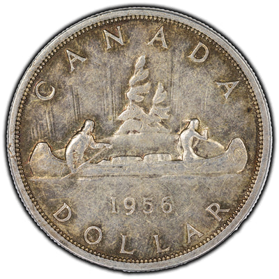 SOLD Canada 1956 $1 Dollar Silver Coin