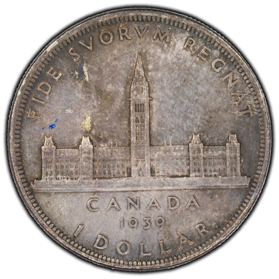 SOLD Canada 1939 $1 Dollar Silver Coin