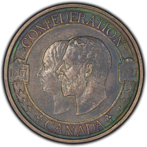 SOLD Canada 1927 Large Size Confederation Medal - Nice Colour