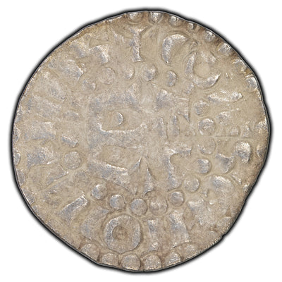 SOLD France 1015-36 Herbert I Denier Le Mans Mint Hammered Silver Coin
