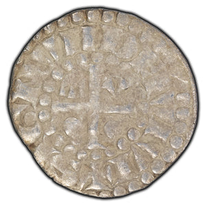 SOLD France 1015-36 Herbert I Denier Le Mans Mint Hammered Silver Coin