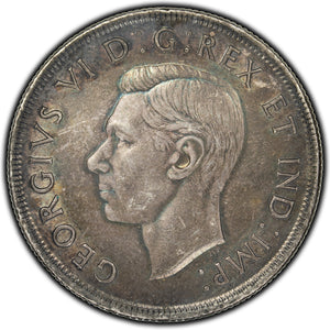 SOLD Canada 1937 $1 Dollar Silver Coin - EF-45