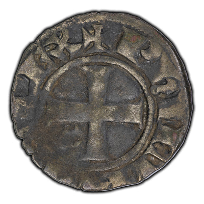 SOLD France 1285-1314 Philip IV Double Tournois Coin Dup #229A