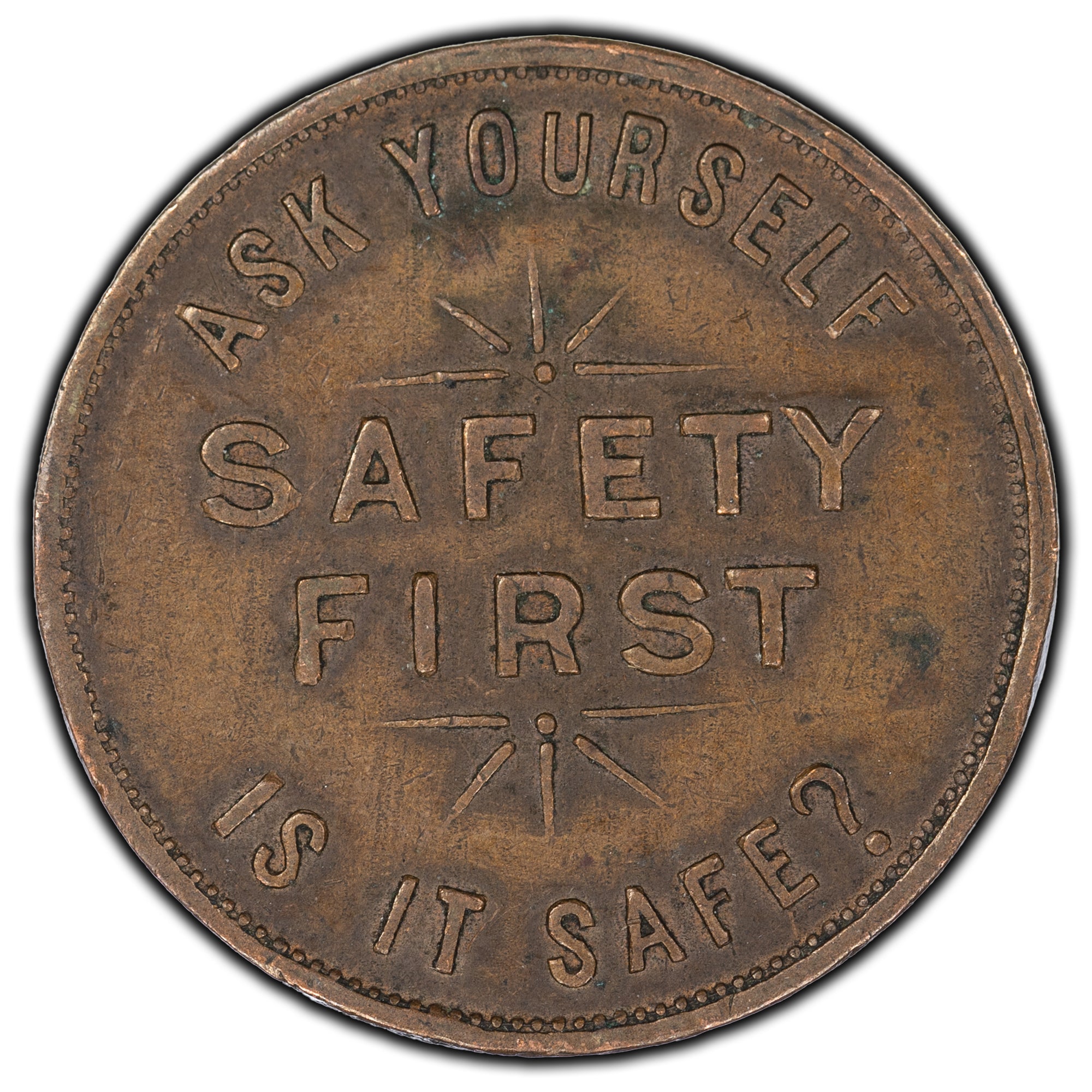 Canada Toronto Casualty Insurance Company Safety First Token - The ...