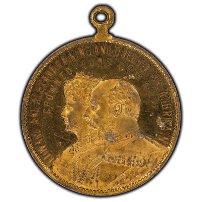 Great Britain 1902 King Edward VII Coronation Medalette