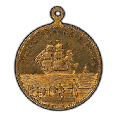 Great Britain 1902 King Edward VII Coronation Medalette