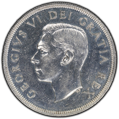 SOLD Canada 1949 $1 Dollar Silver Coin - Cleaned
