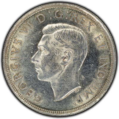 SOLD Canada 1939 $1 Dollar Silver Coin - AU-50