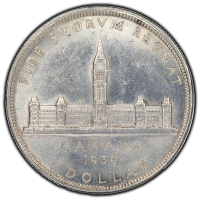 SOLD Canada 1939 $1 Dollar Silver Coin