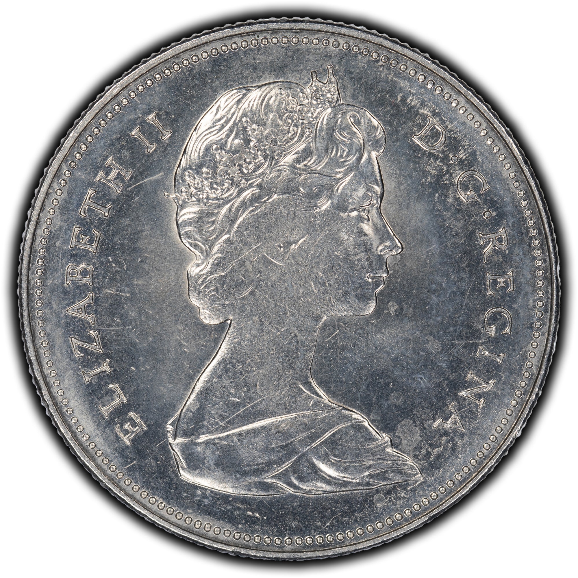 SOLD Canada 1973 50 Cents Error Coin - Weak / Adjustment Strike - The ...