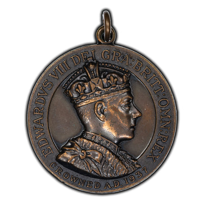 Great Britain 1937 King Edward VIII Coronation Medallion