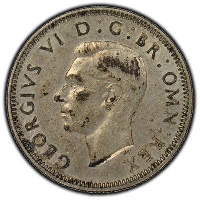 SOLD Great Britain 1937 Shilling Silver Coin KM #854