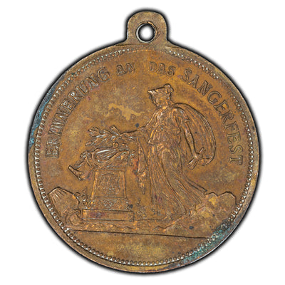 Germany Erinnerung An Das Sangerfest Medallion