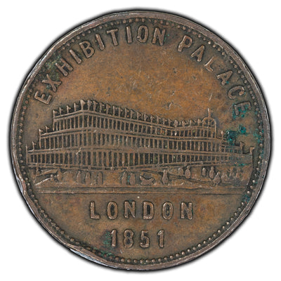 SOLD Great Britain 1851 T. Cordeux Spice Merchant Token