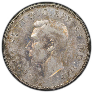 SOLD Canada 1946 50 Cents Silver Coin