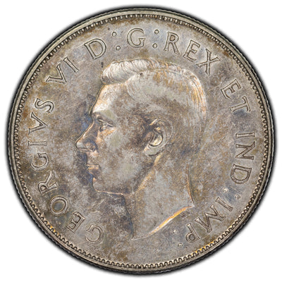 SOLD Canada 1946 50 Cents Silver Coin