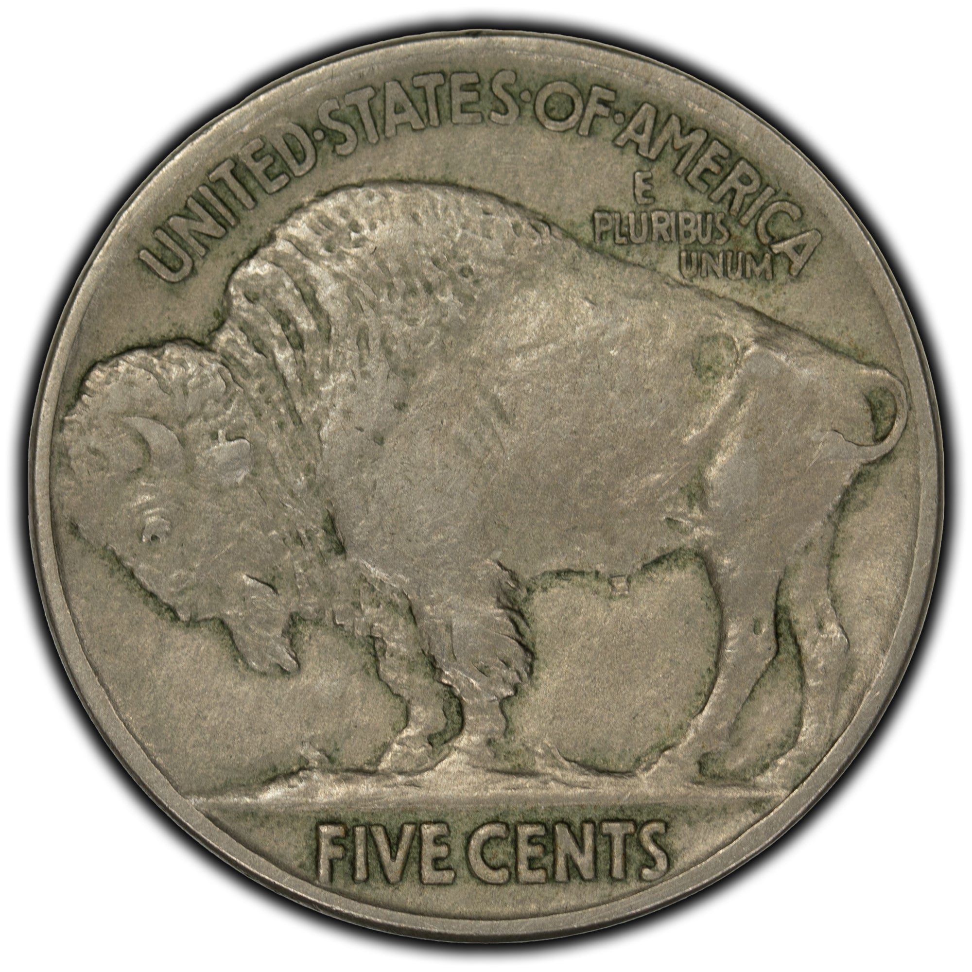 SOLD United States 1913 Type 2 Buffalo Nickel - Original Hobo Nickel ...