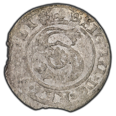 SOLD Riga 1600 1 Schilling Coin Kop #8103