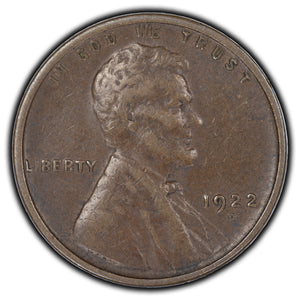 SOLD United States 1922-D 1 Cent Lincoln Wheat Cent Coin