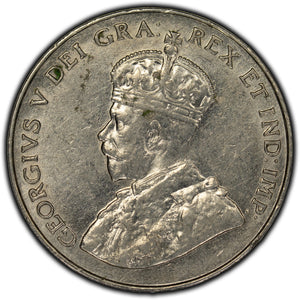 SOLD Canada 1934 5 Cents Nickel Coin - EF-45 (verdigris)