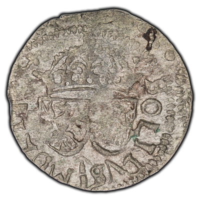 SOLD Lithuania 1615 1 Schilling Coin KM #16.2