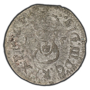 SOLD Lithuania 1615 1 Schilling Coin KM #16.2