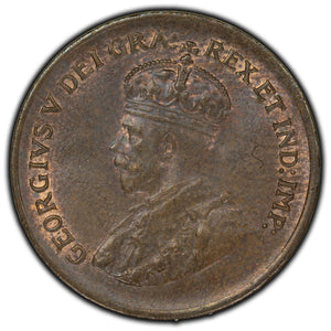 SOLD Canada 1929 Low 9 1 Cent Coin - MS-62