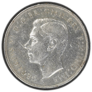 SOLD Australia 1937 Crown Silver Coin KM #34 - Cleaned