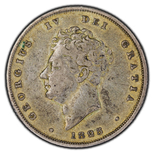 SOLD Great Britain 1825 One Shilling Silver Coin KM #694