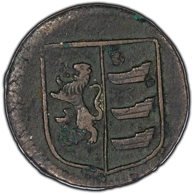 SOLD England Suffolk 1670 Ipswich Farthing W #158