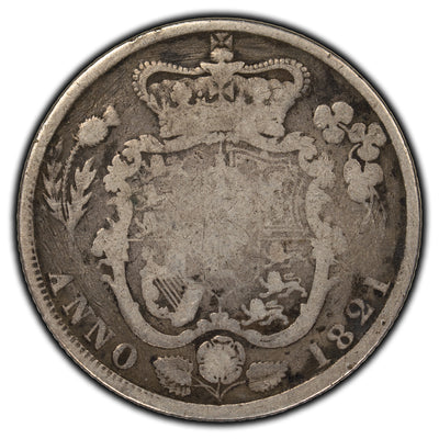 SOLD Great Britain 1821 Shilling Silver Coin KM #679
