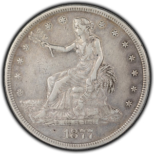 SOLD United States 1877-S $1 Trade Dollar Silver Coin