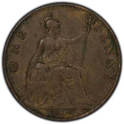 SOLD Great Britain 1900 Penny Coin KM #790
