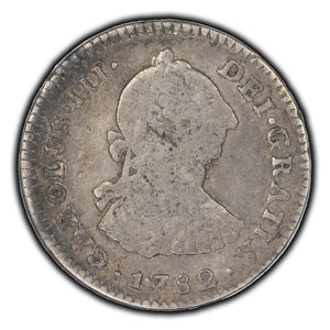 SOLD Mexico 1782 Mo FF 1 Real Silver Coin KM #411.1