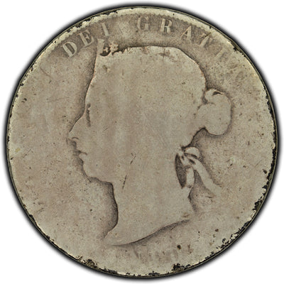 SOLD Canada 1898 50 Cents Silver Coin - Filler
