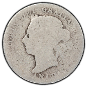 SOLD Canada 1890-H 25 Cents Silver Coin