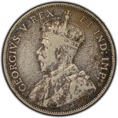 SOLD Canada 1911 50 Cents Silver Coin - F-15