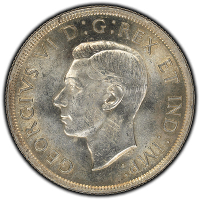 SOLD Canada 1937 $1 Dollar Silver Coin - MS-60