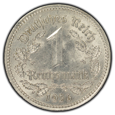 SOLD Germany 1936-A Reichsmark Coin KM #78