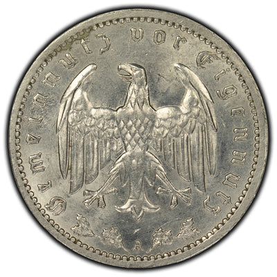 SOLD Germany 1936-A Reichsmark Coin KM #78